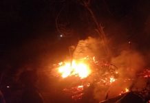 INCÊNDIO DESTRÓI BARRACO ÀS MARGENS DO CATOLÉ EM ITAPETINGA