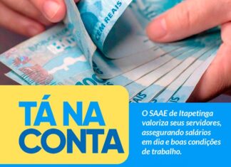 SEGUNDO MÊS DO ANO DE 2026 E O SALÁRIO NA CONTA DOS SERVIDORES DO SAAE!