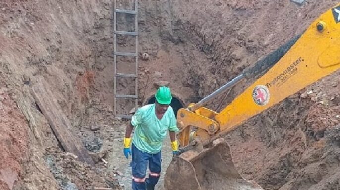 O SAAE DE ITAPETINGA NÃO PARA COM UM TRABALHO CONSTANTE E EFICIENTE