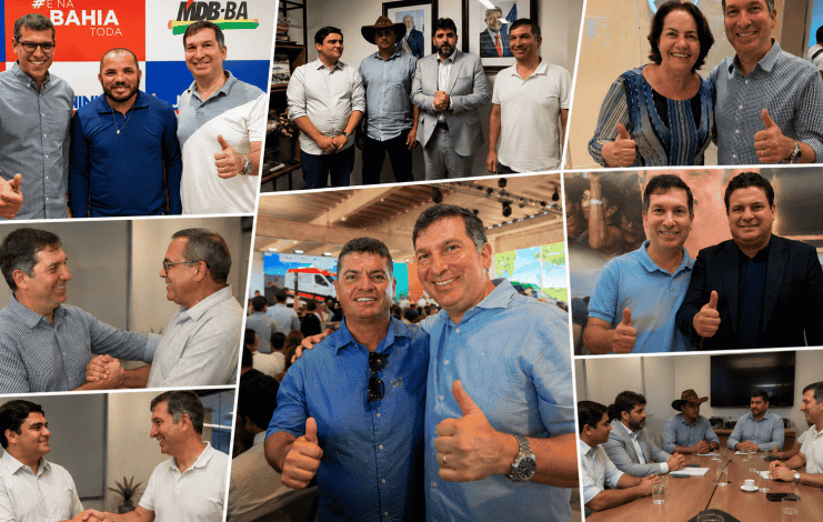 CARLINHOS SOBRAL FORTALECE ARTICULAÇÃO POLÍTICA E AMPLIA PRESENÇA EM QUASE 100 MUNICÍPIOS BAIANOS