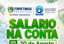 SAAE PAGA SALÁRIO DE AGOSTO E SERVIDORES JÁ PODEM COMEMORAR!