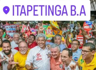 Adauto Oliveira marca presença em importante ato político em Itapetinga e fortalece integração regional