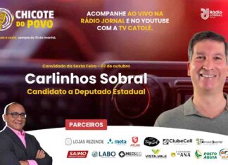 “ITAPETINGA ME ABRAÇOU”: CARLINHOS SOBRAL REFORÇA LIGAÇÃO COM MUNICÍPIO NA RETA FINAL DA CAMPANHA